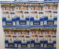 8x Pack Panini Real Madrid Podium Fußball Soccer...