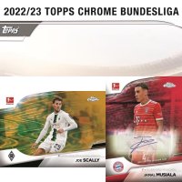 Topps Chrome Bundesliga Hobby Soccer Box Fu&szlig;ball 2022-23