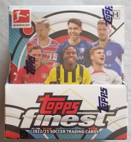 Topps Finest Bundesliga Hobby Soccer Box Fu&szlig;ball...