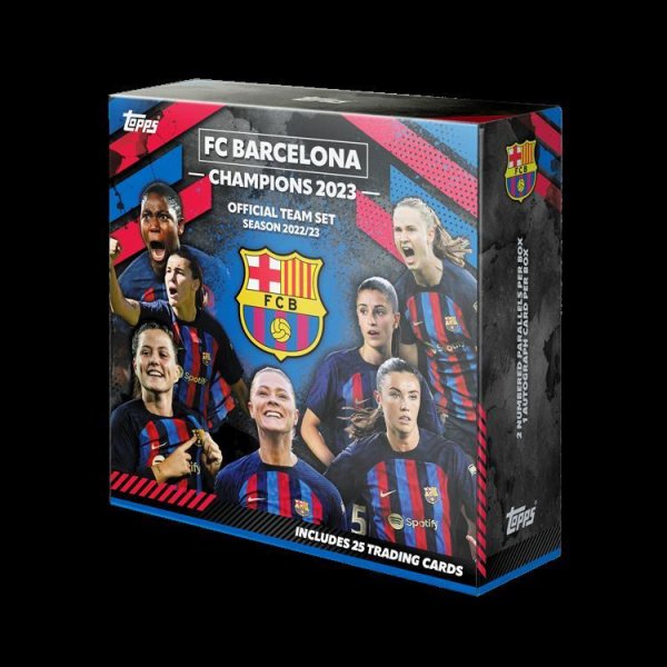 Topps FC Barcelona Women Official Team SET Soccer Fu&szlig;ball Cards 2022-23