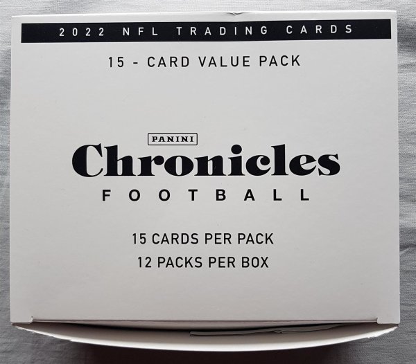 Panini Chronicles Football Value Pack Box 2022