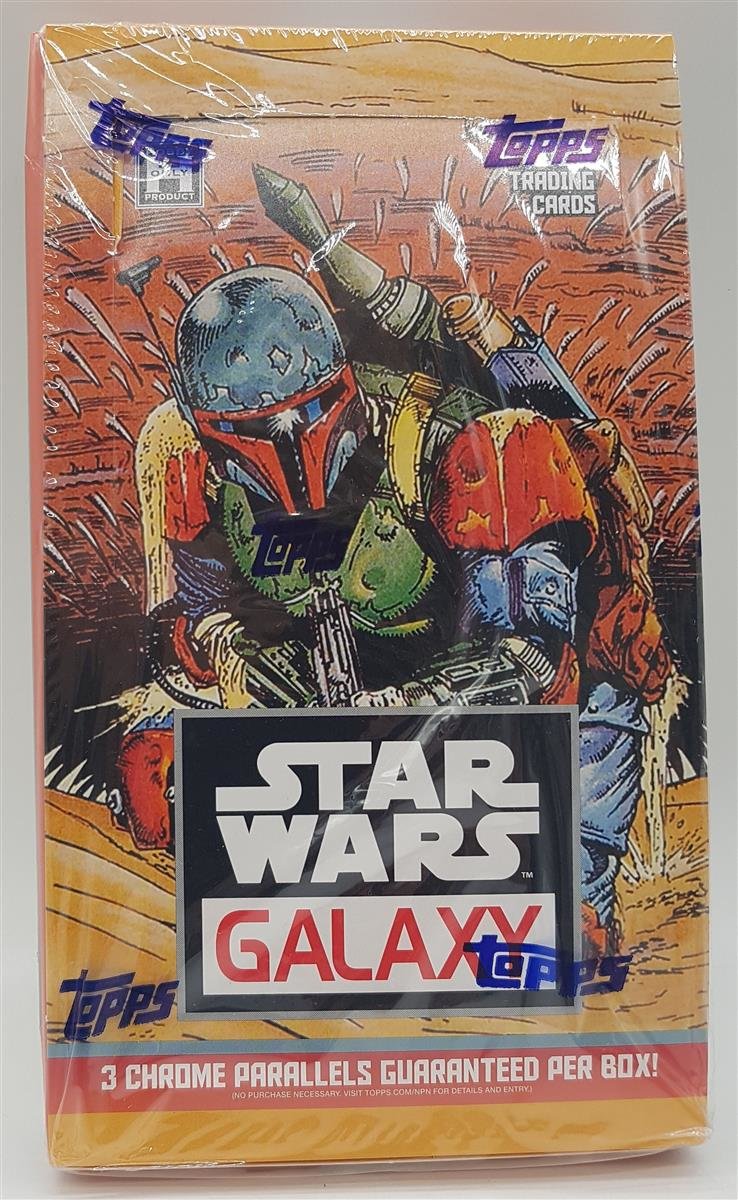 Star Wars Galaxy Chrome Hobby Box Topps 2023 Günstig im Shop kaufen