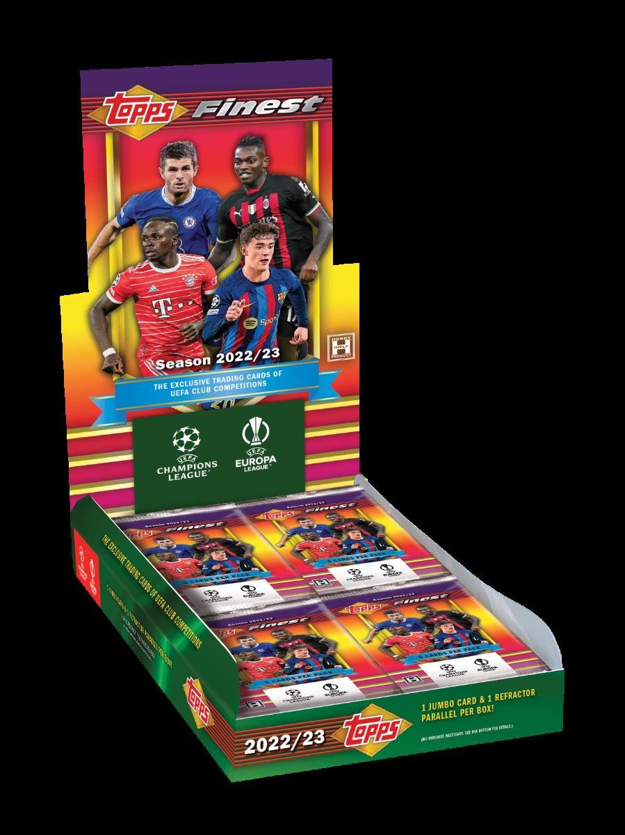 Topps Uefa Champions League Finest Flashbacks Hobby Soccer Box Fußbal