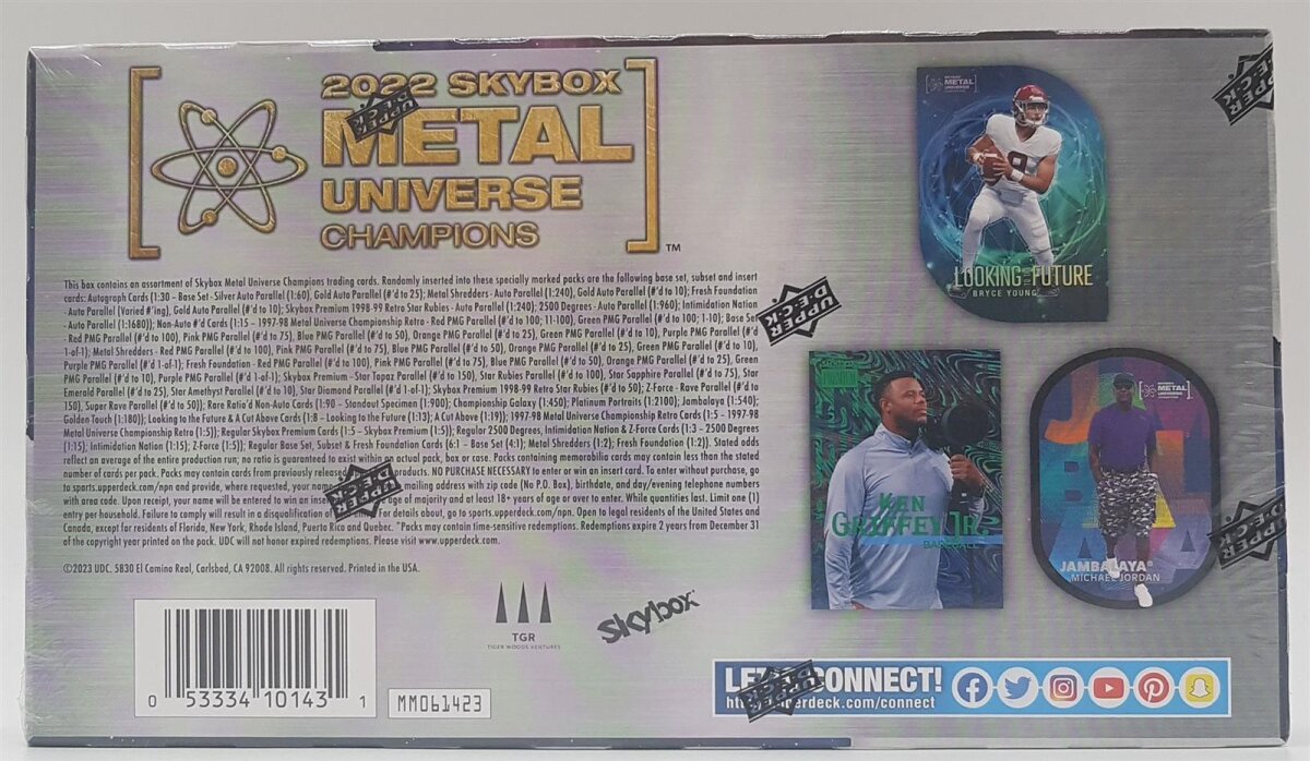 Upper Deck Skybox Metal Universe Champions Hobby Box 2022 | Günstig i