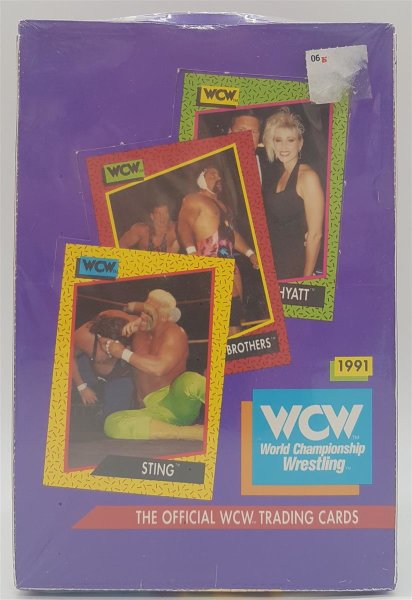 Impel WCW Wrestling Box 1991 Trading Cards