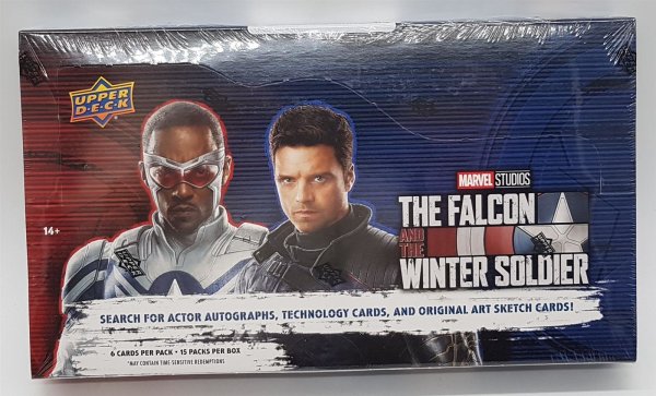 Marvel Studios The Falcon and the Winter Soldier Hobby Box (Upper Deck 2022)