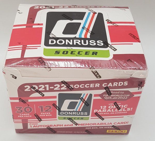 Panini Donruss Soccer Road To Qatar Hobby Box 2021-22