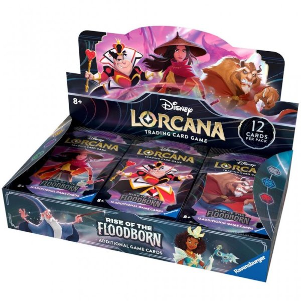 Disney Lorcana Aufstieg der Flutgestalten Booster Display (24 Packs) EN