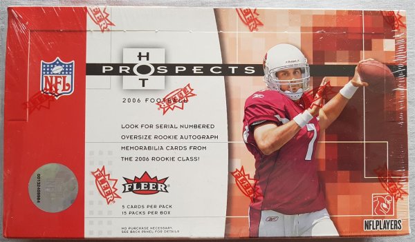 Fleer Hot Prospects Football NFL Hobby Box 2006 SALE!!