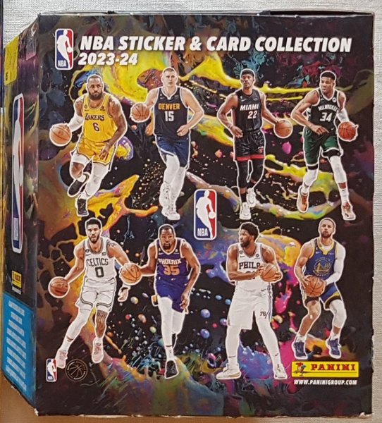 Panini NBA Basketball Sticker Box 2023-24 50 Packs