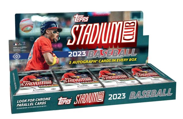 Topps Stadium Club Baseball Hobby Box 2023
