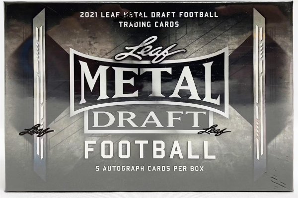 Leaf Football NFL Metal Draft Hobby Box 2021