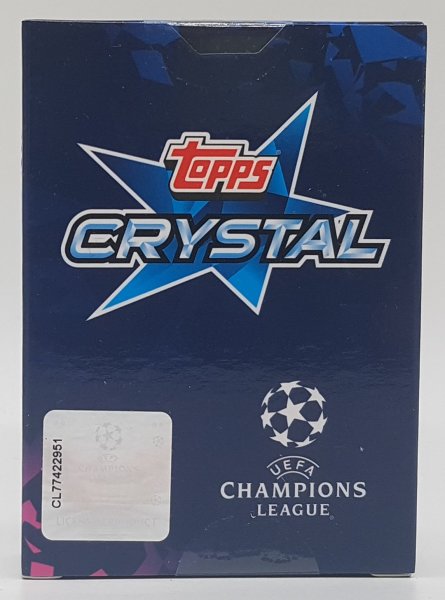 Topps Chrystal UEFA Champions League Soccer Hobby Set 2018-19