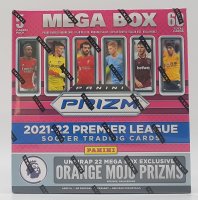  Panini Premier League Prizm Fanatics Soccer Mega Box 2021-22