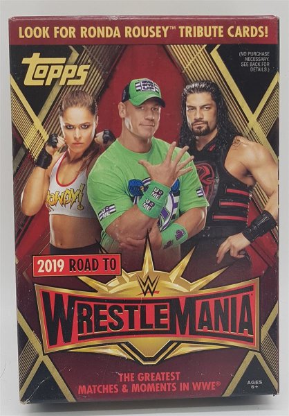 Topps WWE Wrestling Road to Wrestlemania Box 2019 Hanger Box
