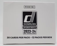 Panini Donruss Fat Pack Basketball NBA Trading Card Box...