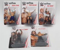 WWE Mini Figures Wave 1 - 5 St&uuml;ck
