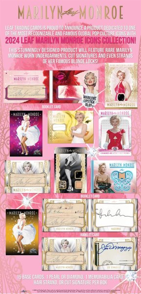 Leaf Marilyn Monroe Icons Collection 2024