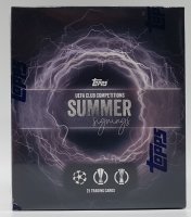 Topps Soccer UEFA Club Competitions Summer Signings Box...
