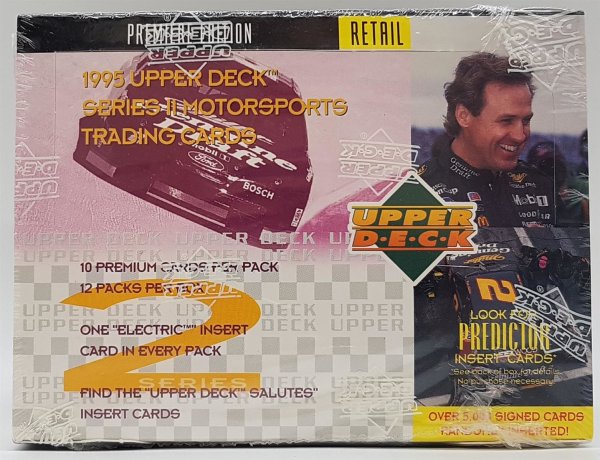 Upper Deck Series II Motorsports Trading Cards Premier Edition 1995
