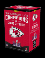 Panini Superbowl LVIII Kansas City Chiefs NFL Football Box Set 2023
