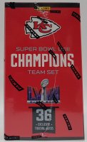 Panini Superbowl LVIII Kansas City Chiefs NFL Football Box Set 2023