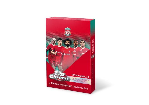 Topps Soccer Liverpool Chrome Box 2023-24