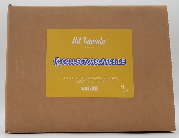 CASE-  Hit Parade Wrestling Collectorscards Edition Series 1 Hobby Box - 2024