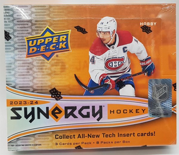 Upper Deck Synergy NHL Hockey 2023-24 Hobby Box