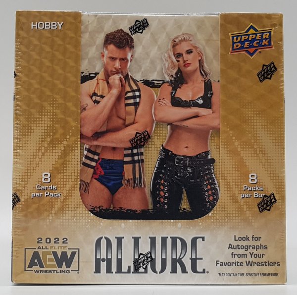 Upper Deck AEW All Elite Wrestling Allure Hobby Box 2022