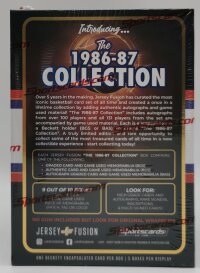 5-Box Display Jersey Fusion The 1986-87 Collection Basketball