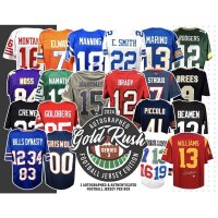 Gold Rush Autographed Football Jersey Edition NFL Hobby...