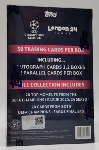 Topps UEFA Champions League UCL Final London 2023-24 Soccer Box