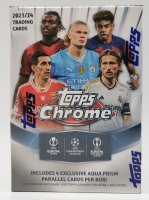 Topps Chrome UEFA Club Competitions 2023-24 Blaster Box