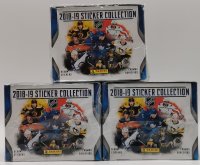 3x Panini NHL Hockey Eishockey Sticker 2018-19 Box  50...