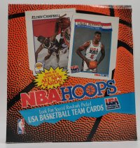 NBA Hoops Series II Basketball 1991-92 Rack Pack Trading Card Box  RARE!!