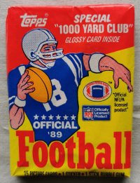 Topps Football 1989 Wax Pack