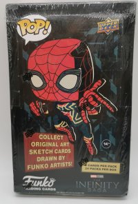 Marvel Studios The Infinity Saga Funko Pop! Trading Cards Box Upper Deck 2023