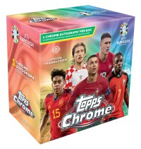 Topps Chrome UEFA EURO 2024 Soccer Hobby Box