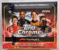 Topps Chrome F1 Qualifying Lap Racing Box 2024 Formula 1