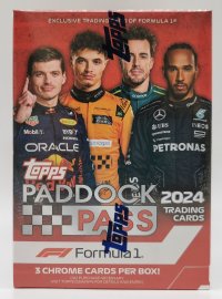 Topps Paddock F1 Racing Blaster Box 2024 Formula 1