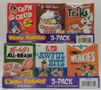 Topps Wacky Packages Cereal #7 C1-C6 - 2 Box Set