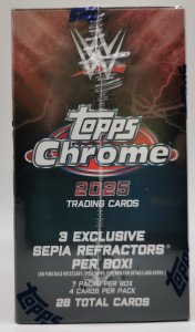 Topps WWE Wrestling Chrome Blaster Box 2025