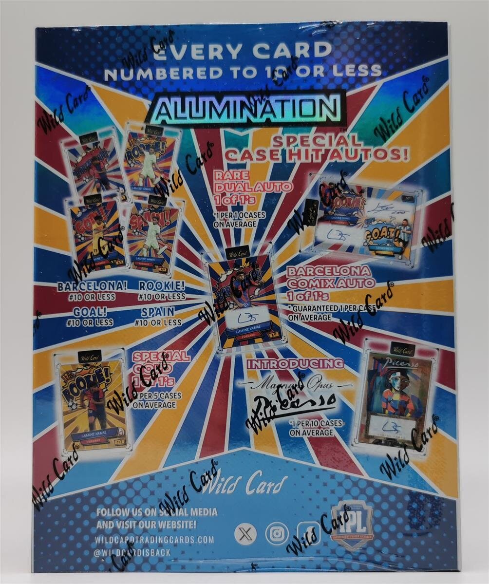 Wild Card Alumination Lamine Yamal Rookie Comix Box 2024 | Günstig im