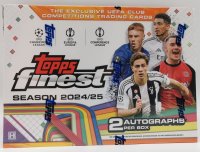 Topps UEFA Club Competitions Finest UCC Hobby Soccer Box...
