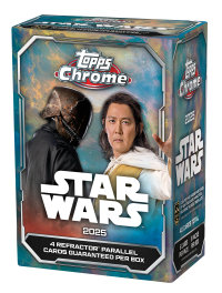 Star Wars Chrome Blaster Value Box Topps 2025