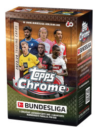 Topps Chrome Bundesliga Blaster Soccer Box Fußball...