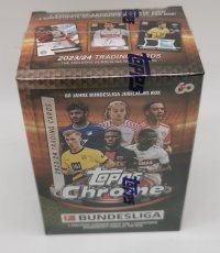 Topps Chrome Bundesliga Blaster Soccer Box Fußball...