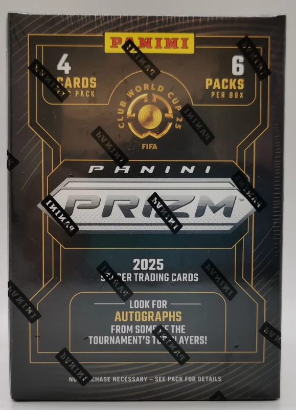 Panini Prizm FIFA Club World Cup Soccer Blaster Box 2025