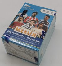 Topps UCC UEFA Merlin Chrome Soccer Blaster Box 2024-25